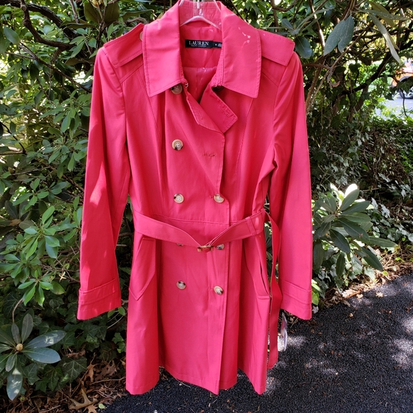 Host Pick 💗 Ralph Lauren Rosewood Trench Coat - Picture 11 of 16